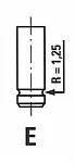 Клапан выпускной FRECCIA BS67735