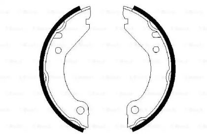 Тормозные колодки ручника Bosch BS232716