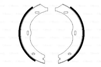 Тормозные колодки ручника Bosch BS232280