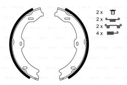 Тормозные колодки ручника Bosch BS232281