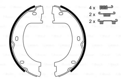 Тормозные колодки ручника Bosch BS232426