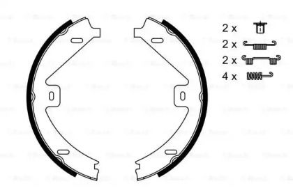 Тормозные колодки ручника Bosch BS232324