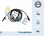 Датчик ABS FAE BS46360
