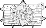 Вентилятор радиатора Denso BS62429