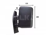 Зеркало боковое ALKAR BS103240