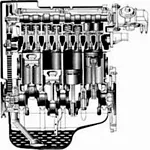Комплект прокладок двигателя (нижний) GUARNITAUTO BS88351