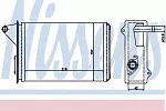 Радиатор печки NISSENS BS118299 Радиатор печки NISSENS BS118299