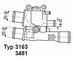 Термостат WAHLER BS55516