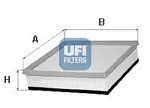 Воздушный фильтр UFI BS168607