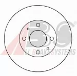 Тормозной диск A.B.S. BS136010