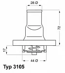 Термостат WAHLER BS54767