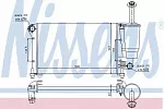 Радиатор охлаждения двигателя NISSENS BS90222