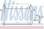 Радиатор кондиционера NISSENS BS99276