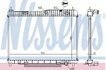 Радиатор охлаждения двигателя NISSENS BS91614