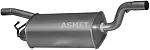 Резонатор глушителя ASMET BS60273