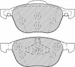 Тормозные колодки FERODO Передние BS144932 Тормозные колодки FERODO Передние BS144932