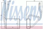 Радиатор печки NISSENS BS118559