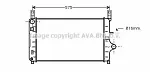 Радиатор охлаждения двигателя AVA BS89703