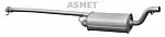 Резонатор глушителя ASMET BS60358