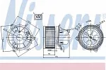 Вентилятор отопителя NISSENS BS116215