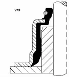 Маслосъемные колпачки CORTECO BS194360