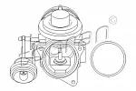 Клапан ЕГР TOPRAN BS51614 Клапан ЕГР TOPRAN BS51614