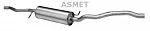 Резонатор глушителя ASMET BS60337
