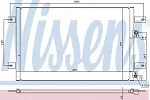 Радиатор кондиционера NISSENS BS98480 Радиатор кондиционера NISSENS BS98480