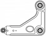 Рычаг подвески FRAP BS33076 Рычаг подвески FRAP BS33076