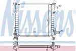 Радиатор охлаждения двигателя NISSENS BS89924