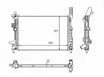 Радиатор охлаждения двигателя NRF BS91130