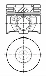 Поршень двигателя NURAL BS79406