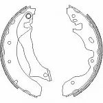 Тормозные накладки REMSA BS148172