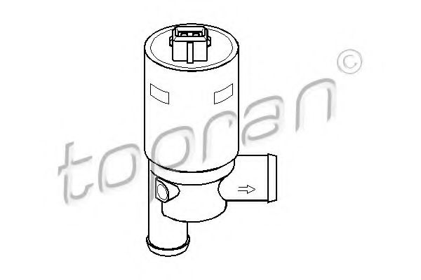 Клапан холостого хода TOPRAN BS322941