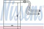 Радиатор отопителя печки NISSENS BS117525