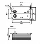 Масляный радиатор NRF BS92775