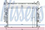 Радиатор охлаждения двигателя NISSENS BS91928
