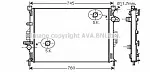 Радиатор охлаждения двигателя AVA BS90445