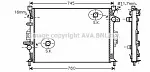 Радиатор охлаждения двигателя AVA BS91276