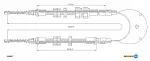 Трос ручника ADRIAUTO BS152016 Трос ручника ADRIAUTO BS152016
