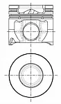 Поршень двигателя NURAL BS79403