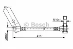 Тормозной шланг BOSCH BS134728