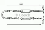 Трос ручника BOSCH BS152569 Трос ручника BOSCH BS152569
