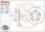 Тормозной диск BREMBO BS139454