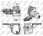 Масляный радиатор NRF BS92883 Масляный радиатор NRF BS92883