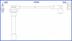 Провода зажигания высоковольтные HITACHI-HUCO BS45183