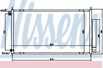 Радиатор кондиционера NISSENS BS99125