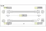 Тормозной шланг STARLINE BS134496