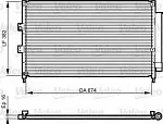 Радиатор кондиционера VALEO BS99266