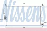 Радиатор кондиционера NISSENS BS98469 Радиатор кондиционера NISSENS BS98469